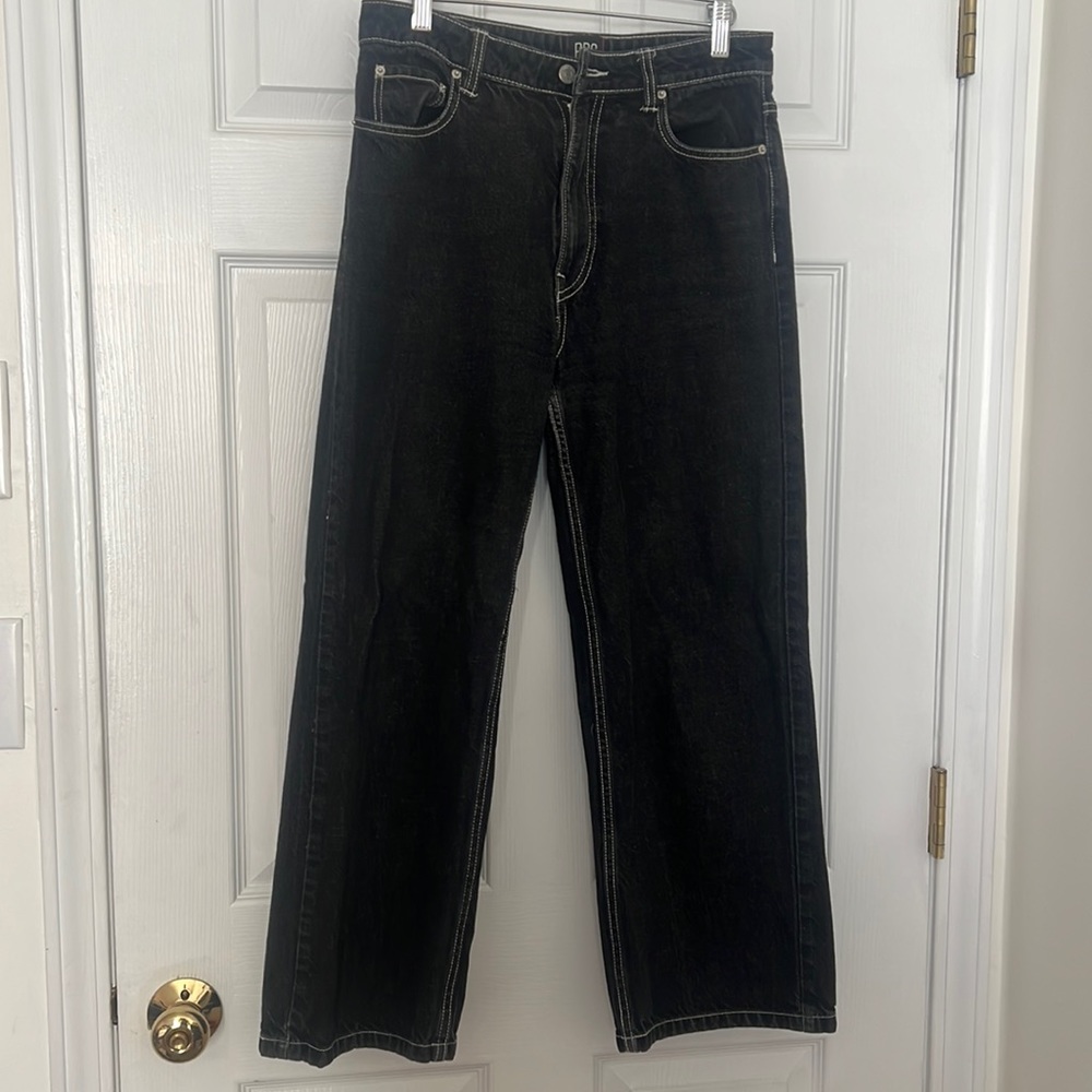 BDG Black Straight Leg/Wide Leg Jean